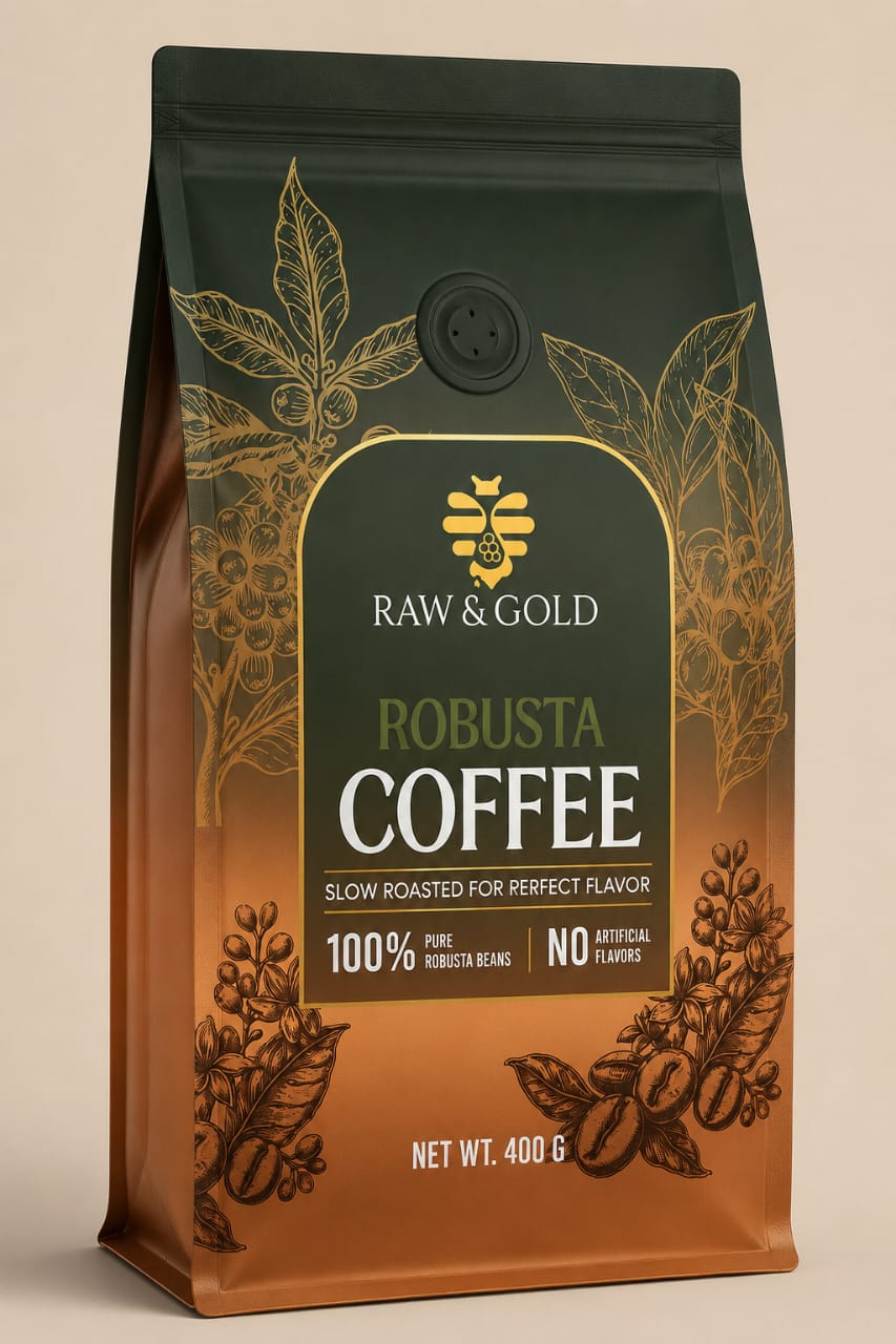RAW & GOLD ROBUSTA COFFEE